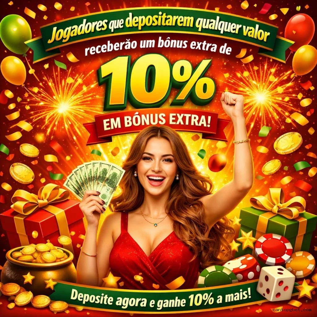 Promoções Exclusivas Cantopg - Bônus Especiais e Ofertas Imperdíveis